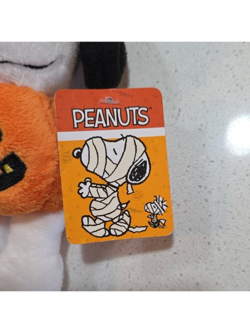 Dan Dee Peanuts Snoopy Halloween Pumpkin Plush Stuffed Animal w/ Tags - Picture 3 of 5